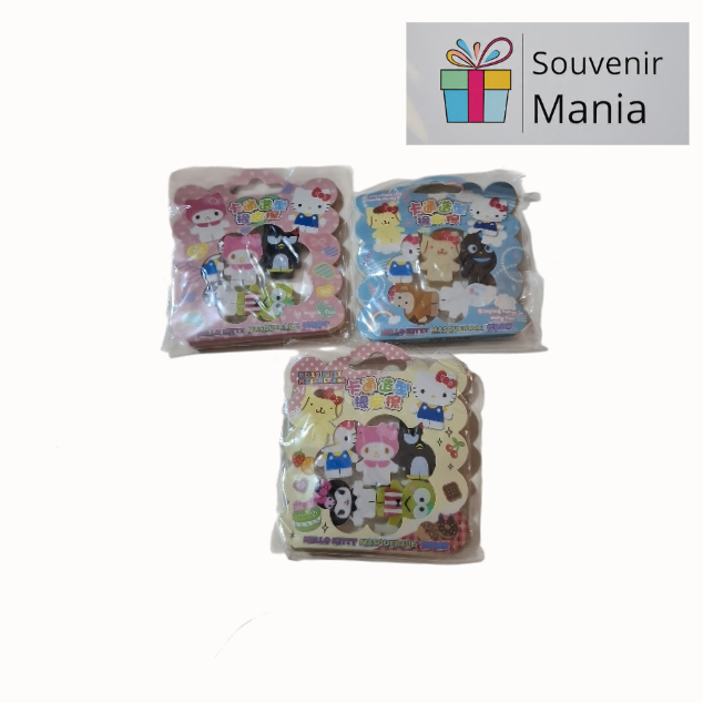 

CUCI GUDANG! Set 5 Penghapus Karakter Sanrio (Hello Kitty My Melody Keroppi Kuromi Badtemaru) | Alat Sekolah & Koleksi Gemes!