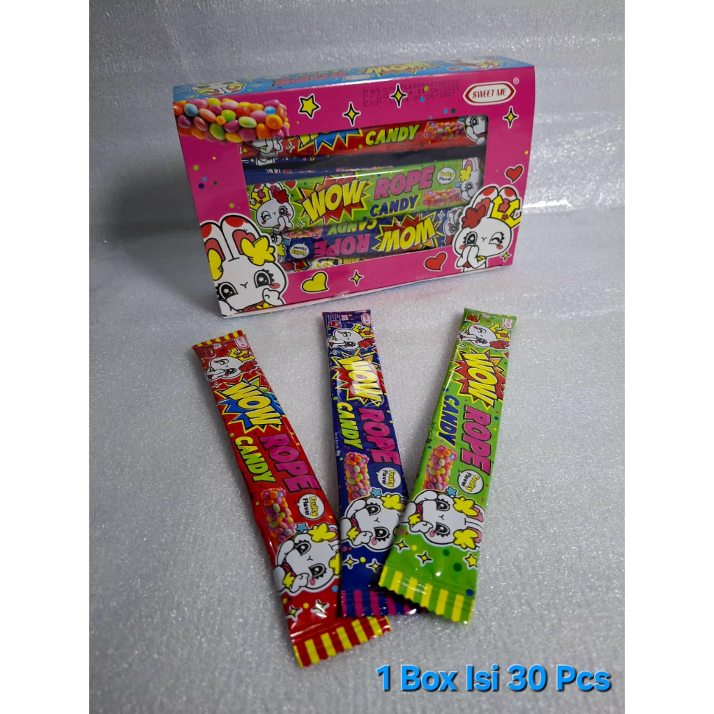 

Rope Candy Fruity Flavor isi 30 pcs