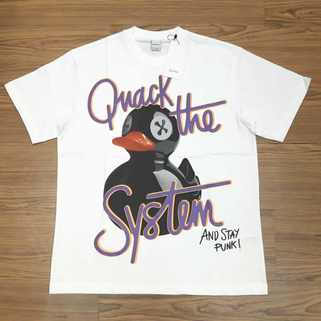 Kaos B3rshk4 Oversize Unisex Duck Quack The System