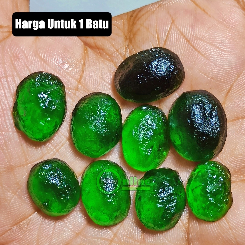 PERMATA BATU METEOR HIJAU CHATAM