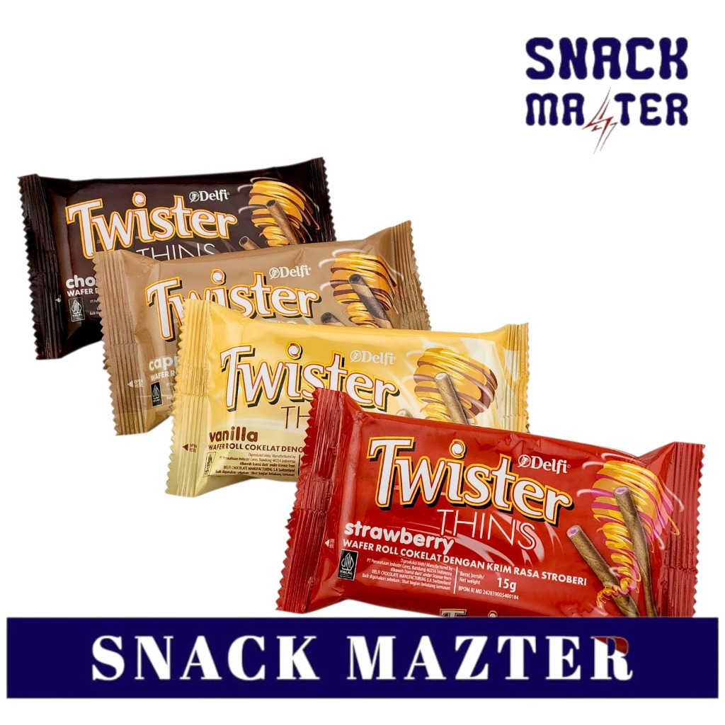 

Delfi Twister Thin - Netto 20 gr