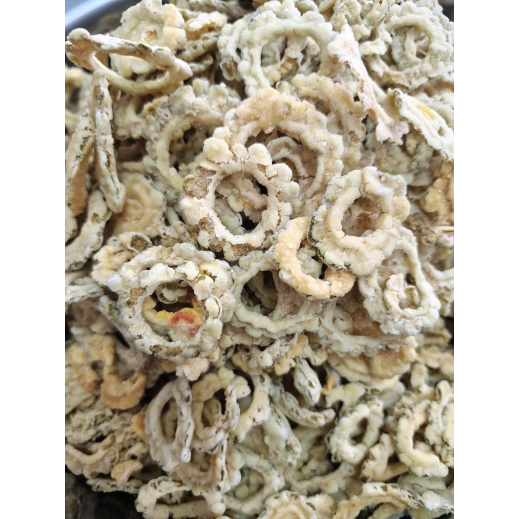 

(KILO) Keripik PARE Krispi Renyah Tidak Pahit 200gr