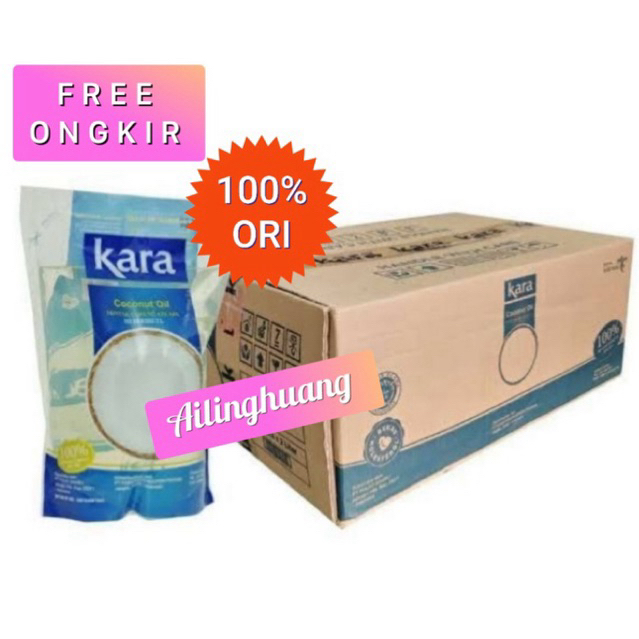 

1Dus isi 6pc Minyak goreng kelapa 2L / Minyak kelapa 2L / Minyak goreng KARA kelapa 2L / KARA 2L / KARA 2Liter / KARA 1L / KARA 1Liter