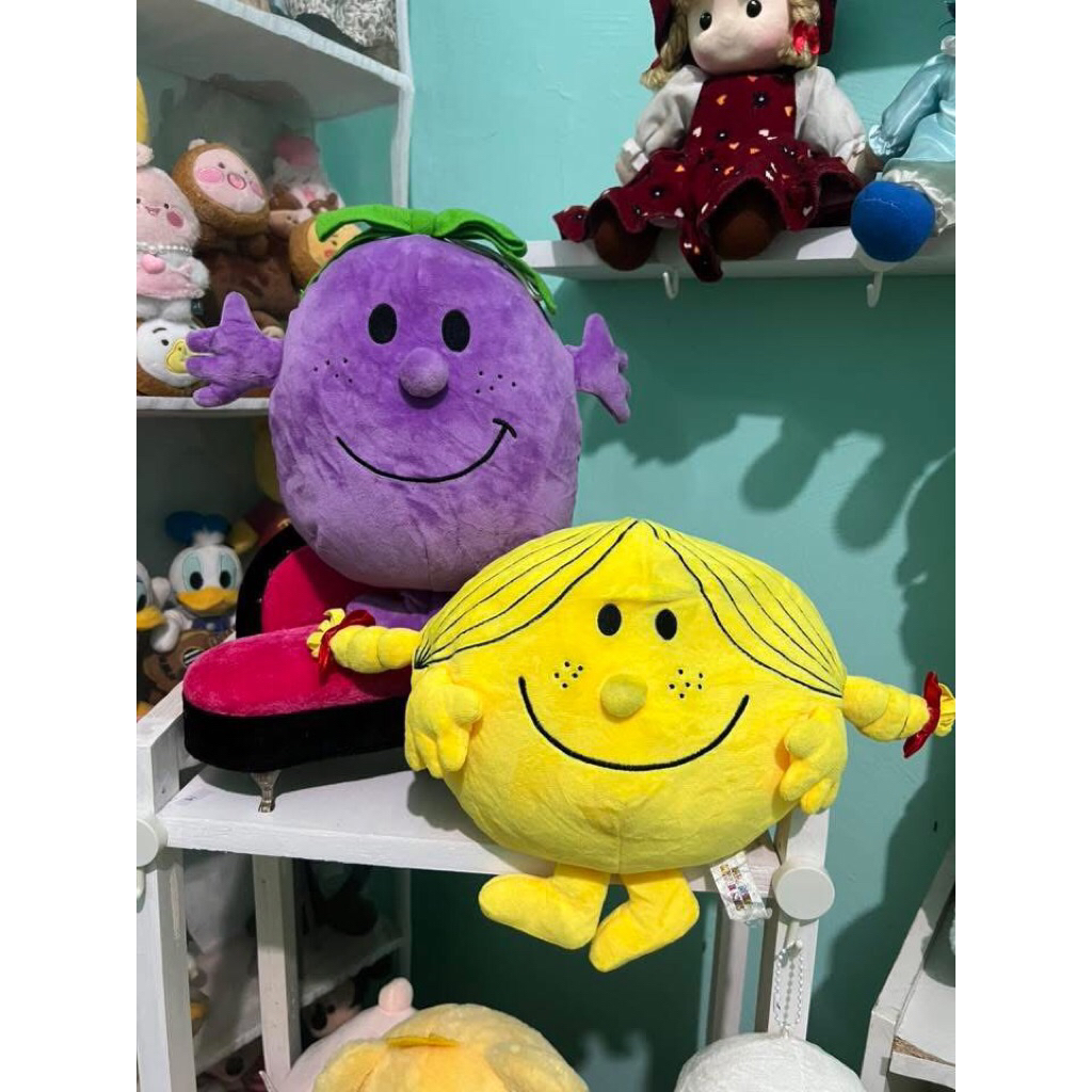 Boneka little miss mr men little miss original size boneka sedang