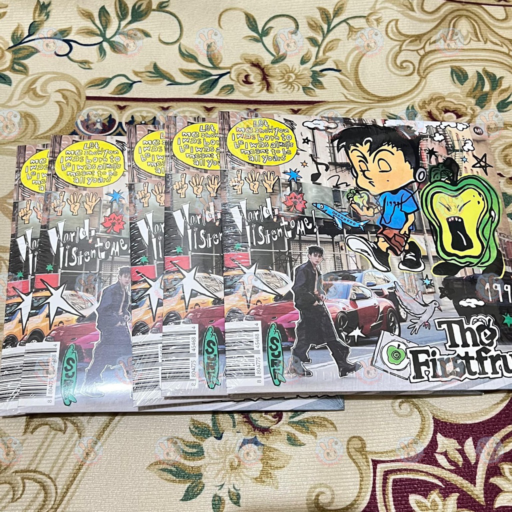 FIRST FRUIT ALBUM NCT MARK SQUARE FLAP WHITE