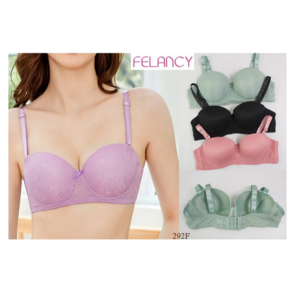 Strapless Push Up Bra Felancy 073-1277 073-1292 Pakai Kawat Size 34B (B75) 36B (B80) 38B (B85)