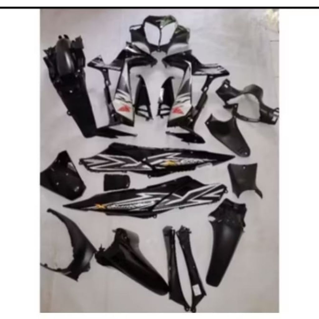 COVER BODY SET BODY BODI SUPRA BATMAN X125 KARBU SUPRA X125 NEW BATMAN HALUS SET KASAR HONDA SUPRA X
