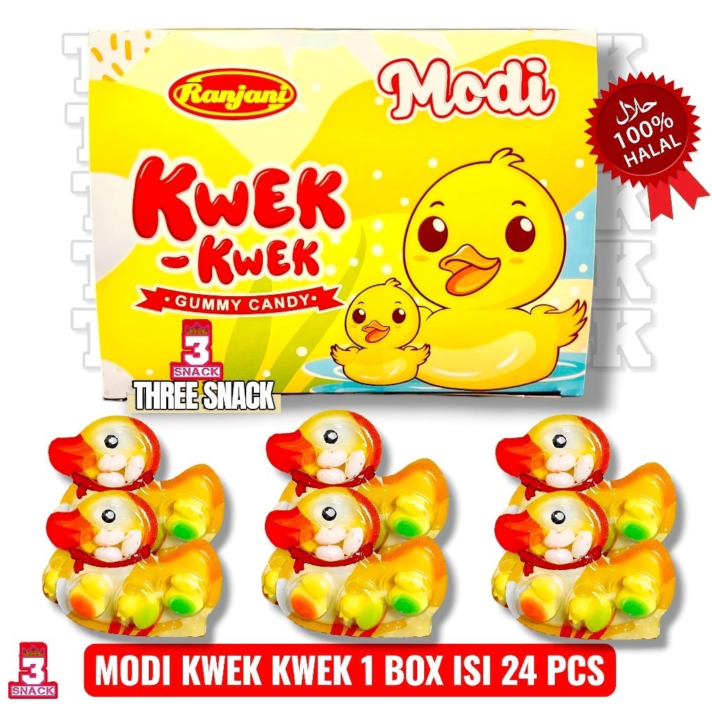 

1 BOX RANJANI MODI KWEK KWEK ISI 24 PCS
