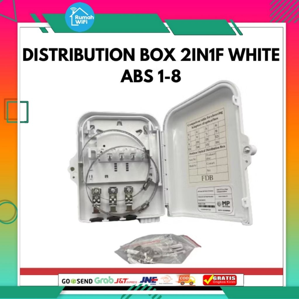 Box ODP 8 core | ODP 8 core kosongan | ODP 16 core lengkap | ODP 8 core double lock | ODP 8 port