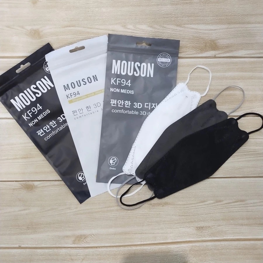 Masker KF94 Mouson | Masker KF94 | Masker Mouson | KF94 Masker | Masker Hitam | Masker Mouson KF94