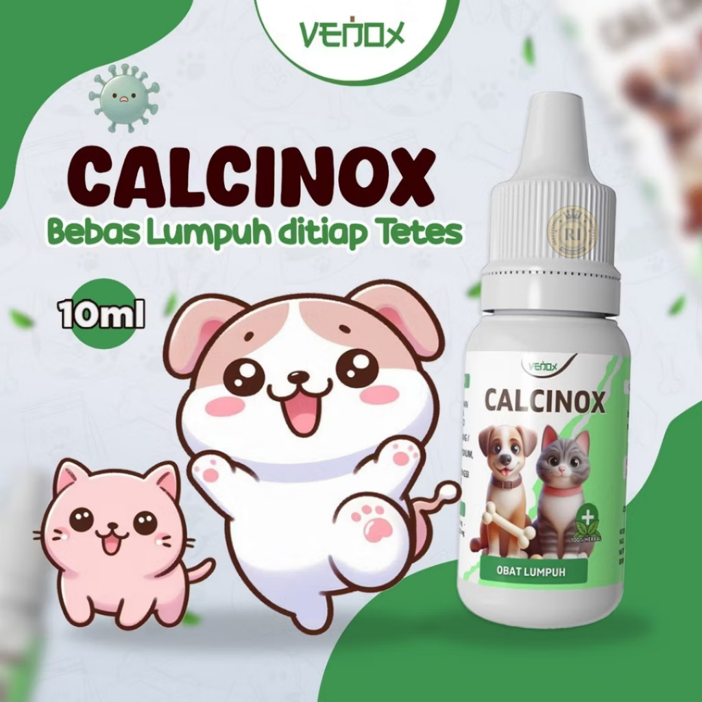 Calcinox Obat Lumpuh Kucing 10ML