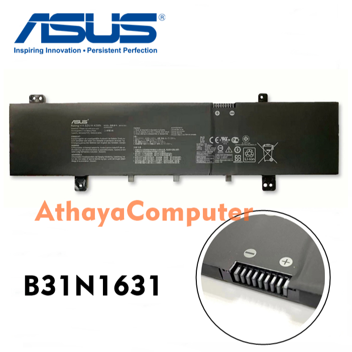 battery Baterai Asus VivoBook X505Z X505ZA B31N1631 Original