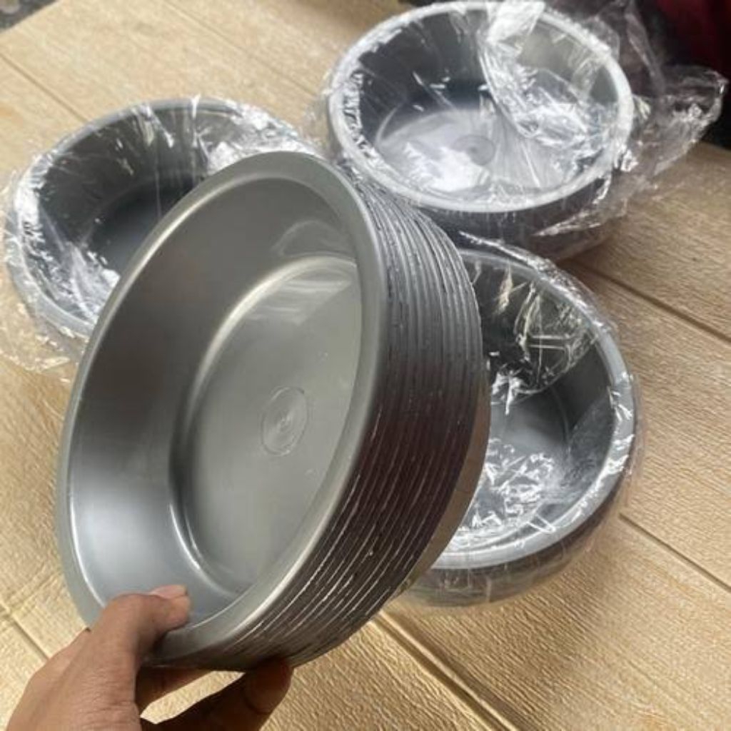 BOKOR PLASTIK BALI 12PCS // BOKOR GROSIR // LOYANG PLASTIK UK 18CM