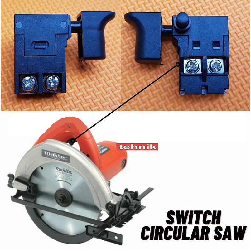 Promo Lazaro Switch Circular Saw Maktec Mt 583 / 580 Saklar On Off Lock