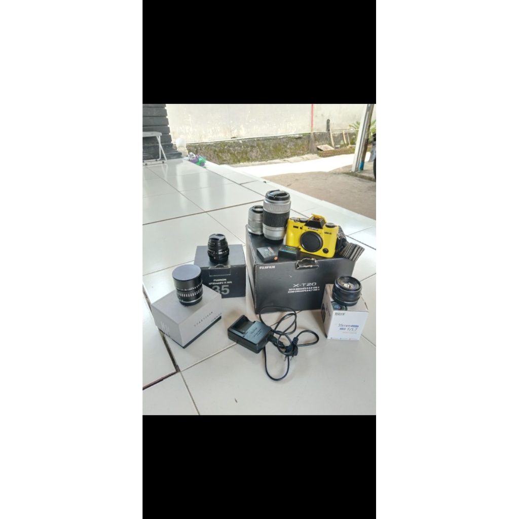 fujifilm xt20 dan lensa lainnya