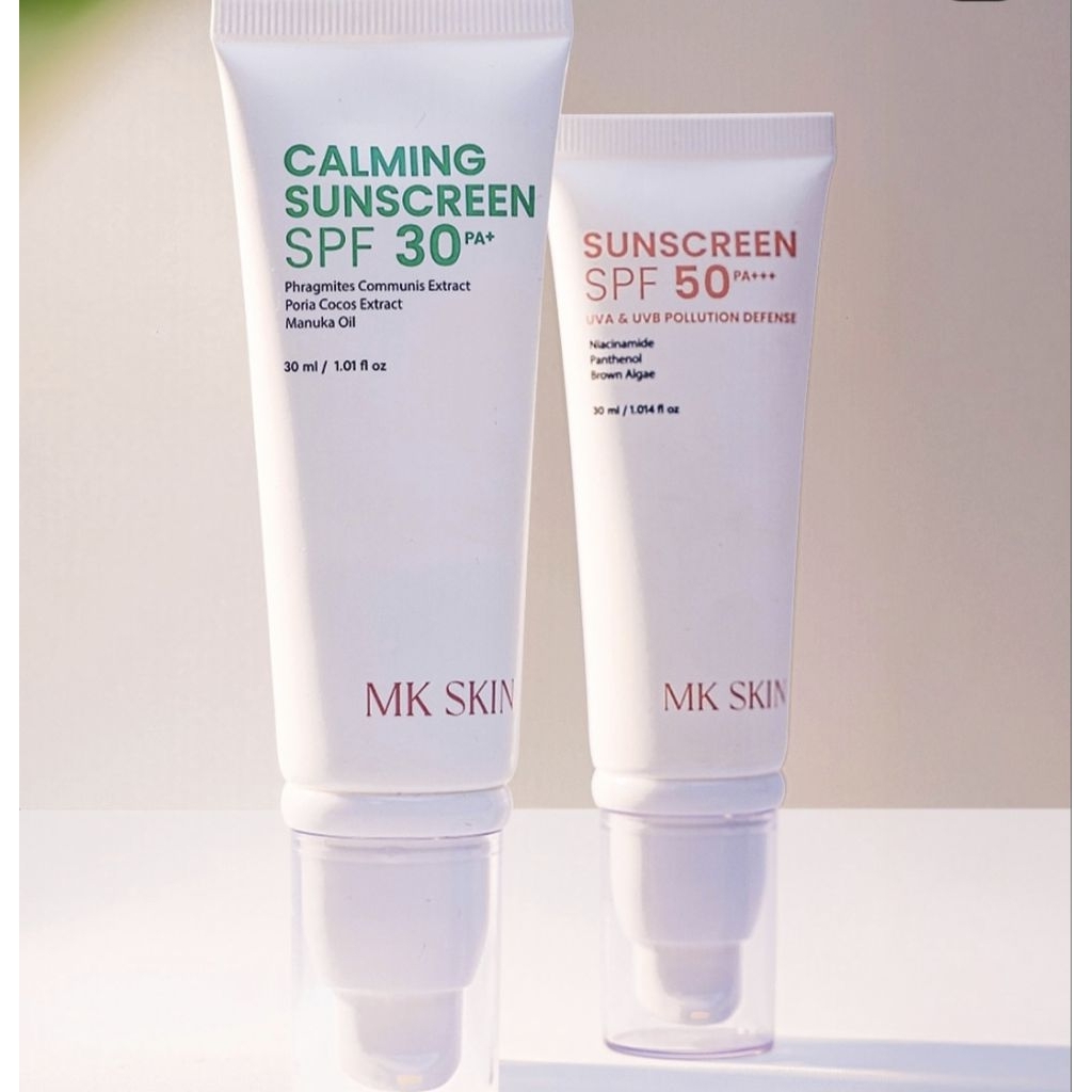 MK SKIN SUNCREEN SPF 50 PA+++ / CALMING SUNCREEN SPF 30 PA++