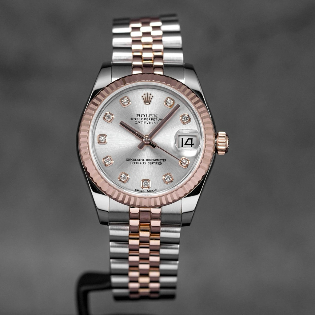 jam tangan rolex datejust otomatis mewah