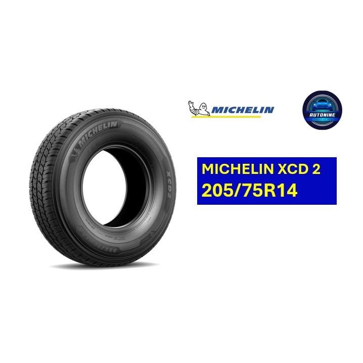 Michelin XCD2 205/75 R15 Ban Mobil Pick Up Traga & L300 Angkutan Berat