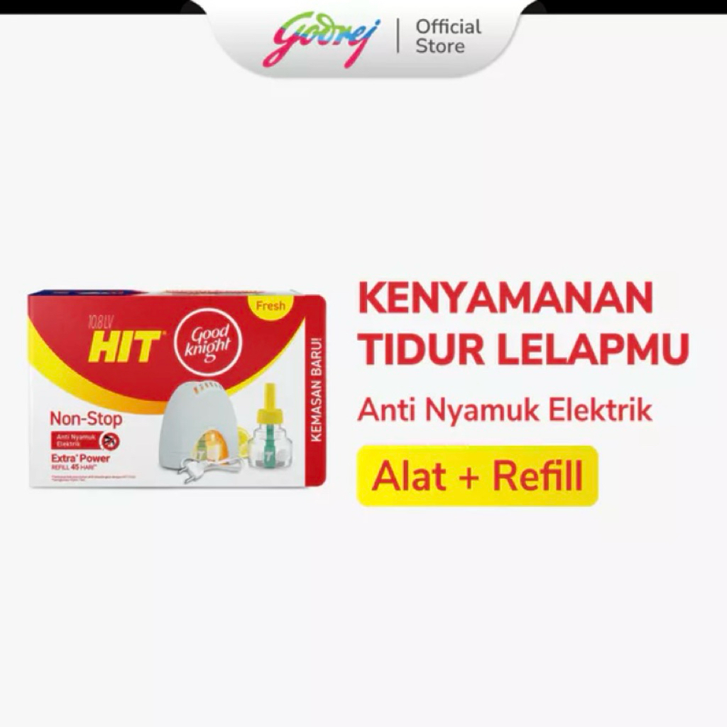 Hit Xpress Set Good Knight Alat + Refil Obat Anti Nyamuk Elektrik. Hit Elektrik