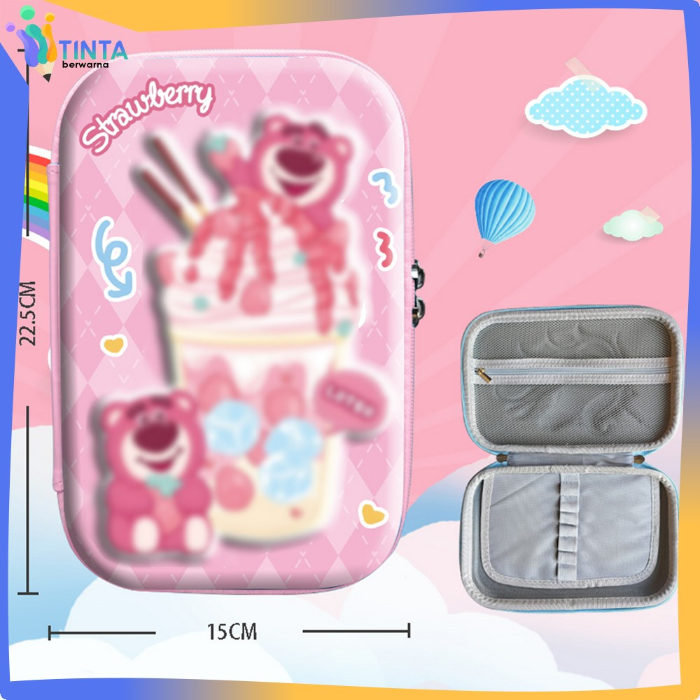 

Kotak Pensil Anak Sekolah 3D Karakter Kartun Gemoy / Tempat Pinsil Kotak Besar Alat Tulis Case Cartoon / Kotak Pensil Anak Alat Tulis Import Tinta Berwarna A82