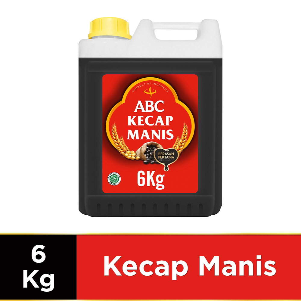 

ABC Kecap Manis Kemasan Jerigen 6 Kg