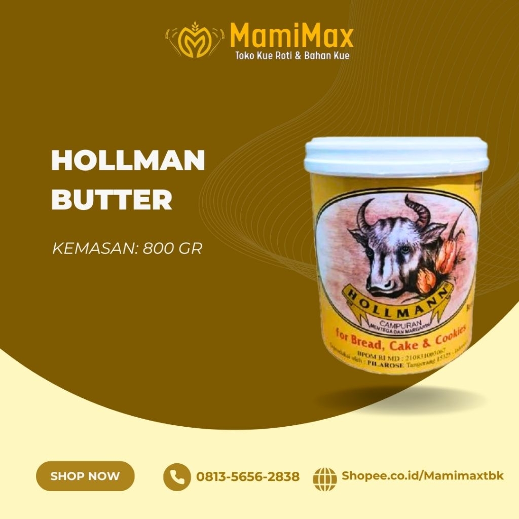

HOLLMAN BUTTER 800 GRAM