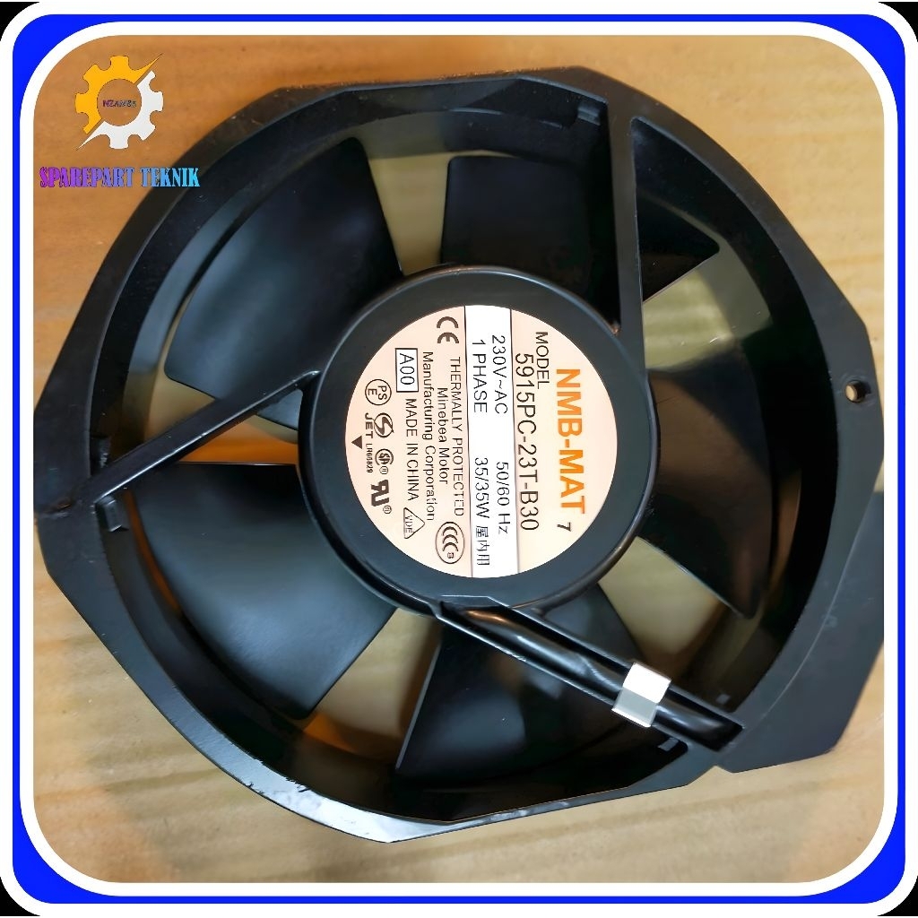 Fan NMB 5915PC-23T-B30 230AC 50/60Hz 1Phase 35/35 Kipas Panel Cooling Fan