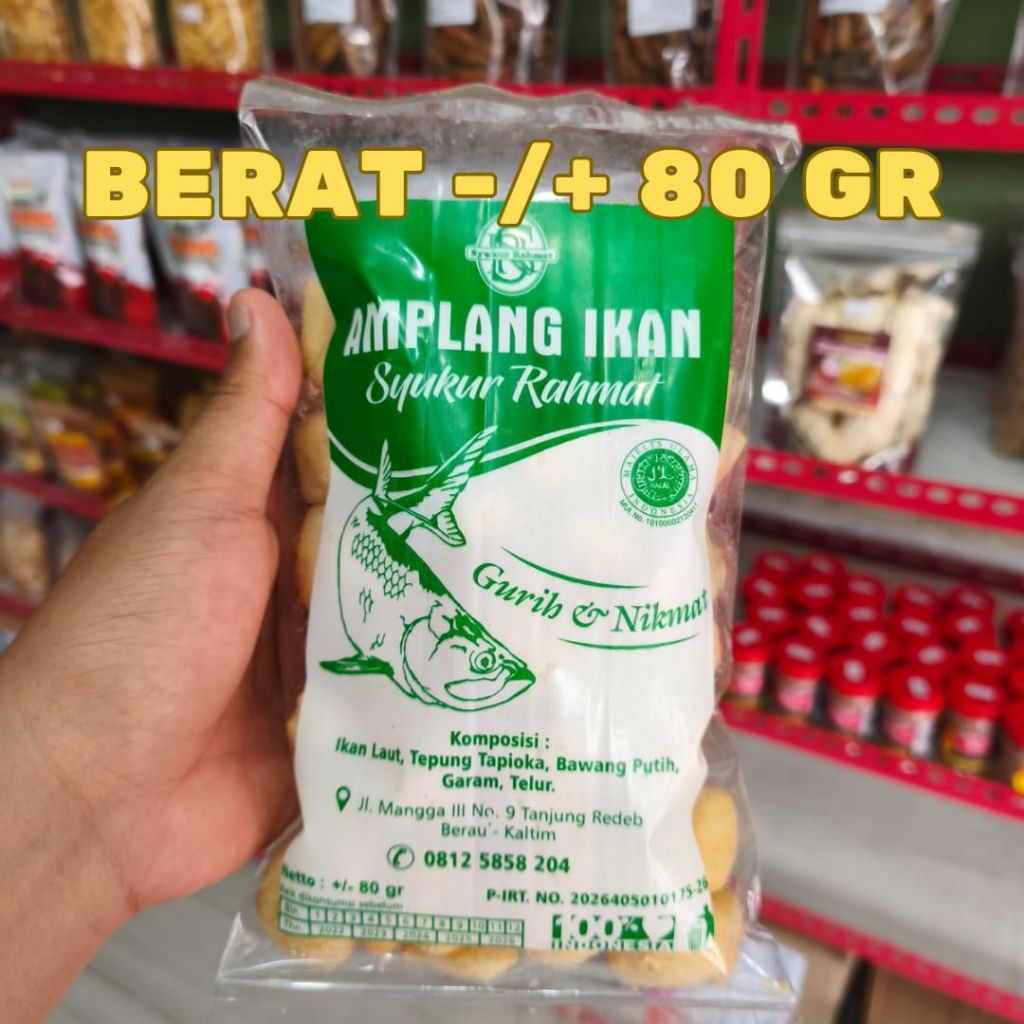 

Amplang Ikan Syukur Rahmat