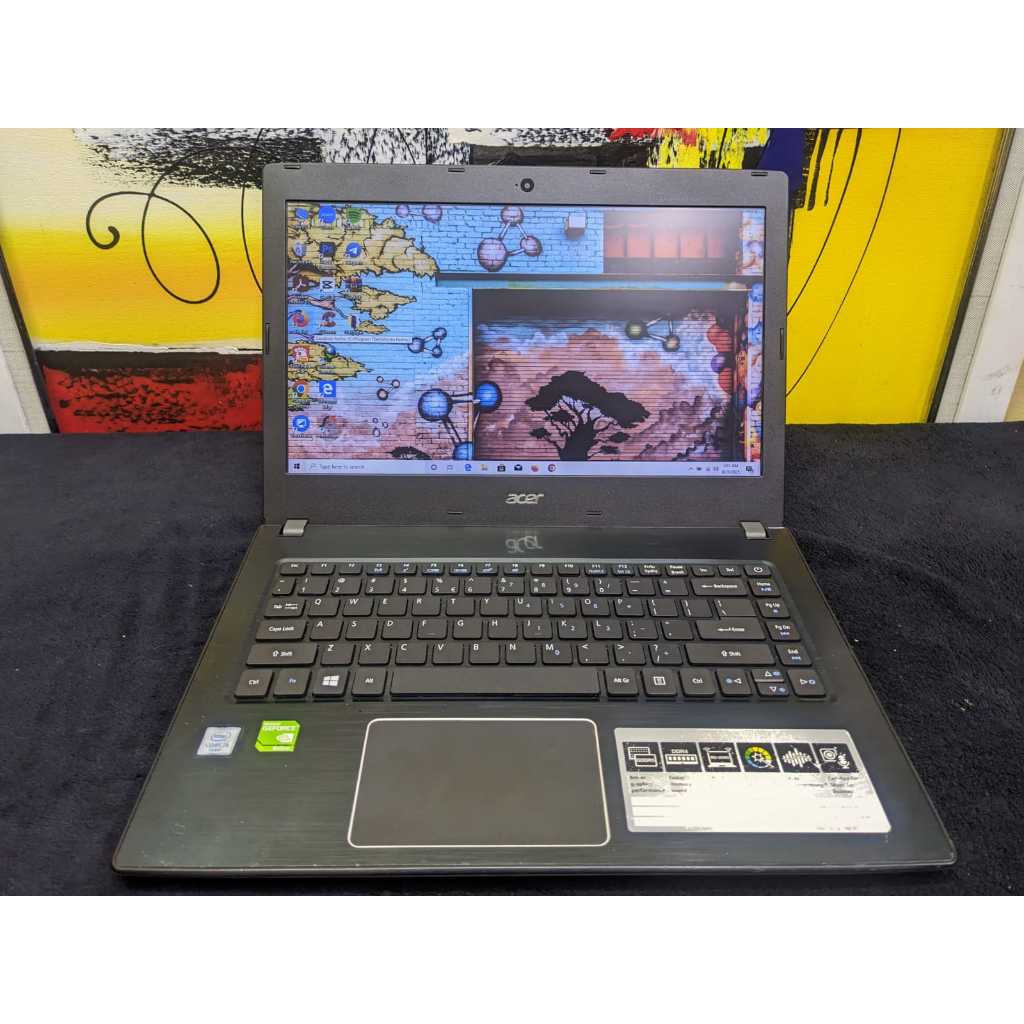 Laptop Acer E5 475G Core i5 6200U 8/128+HDD 320GB Nvidia 940MX 2GB