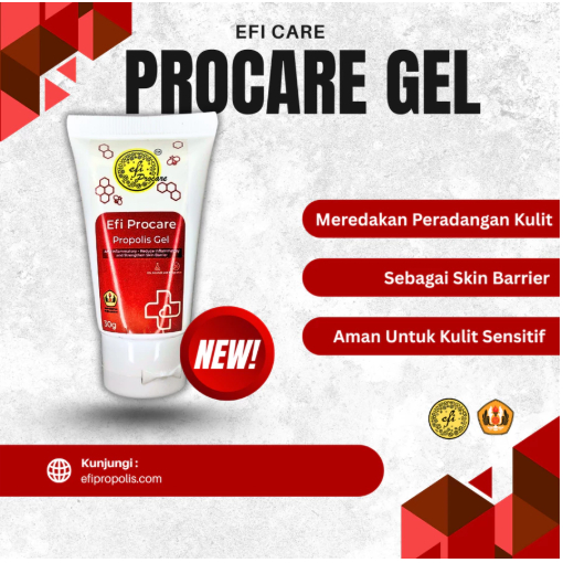 EFI PROCARE GEL Propolis by Prof Felix, Ph.D   Anti Inflamasi Strenghthen Skin Barrier