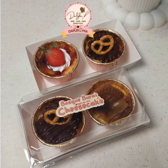

Petite Bites Burnt cheesecake by dapurlyka cheesecake viral