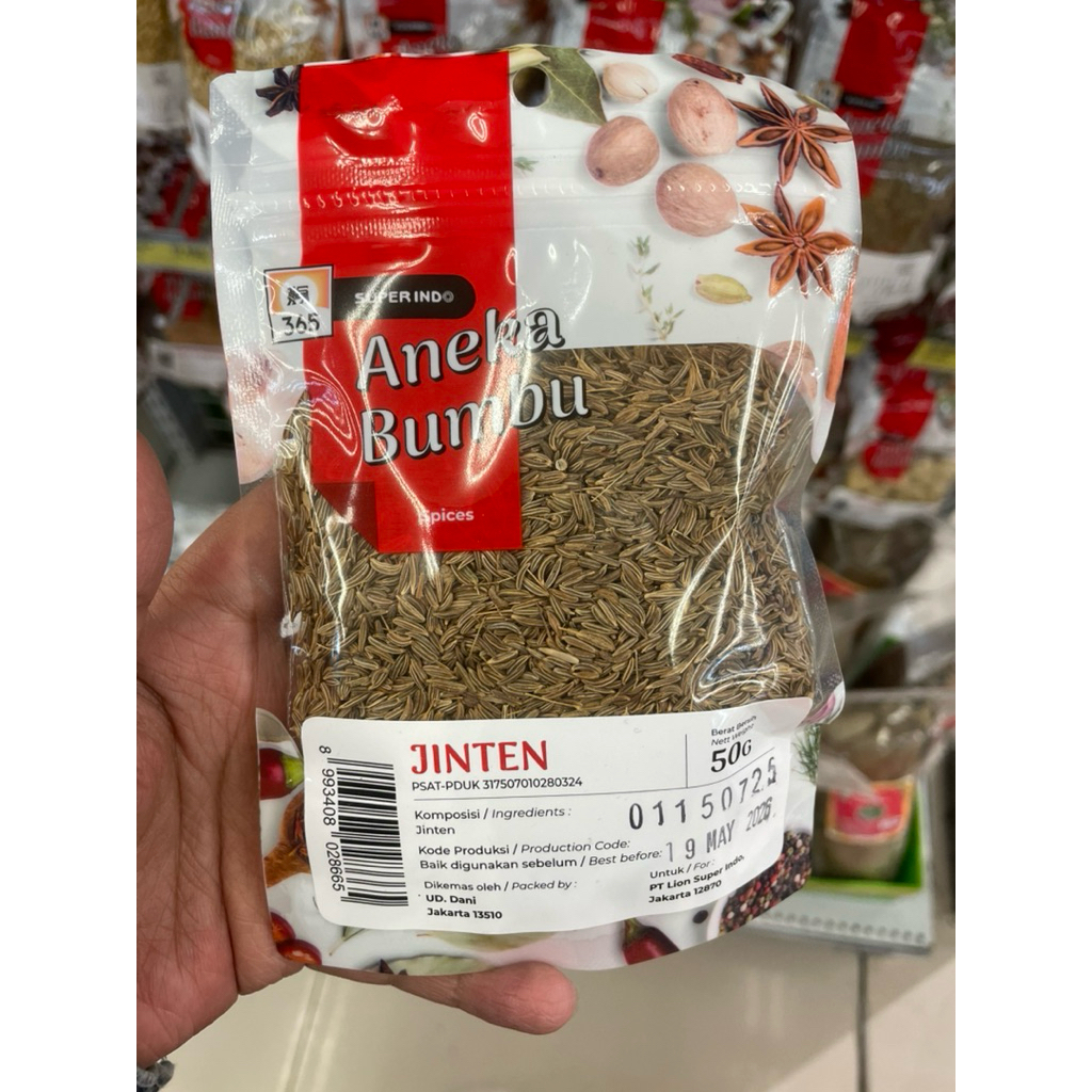 

Jinten 50 g – Rempah Kecil dengan Rasa Kuat dan Kaya Manfaat