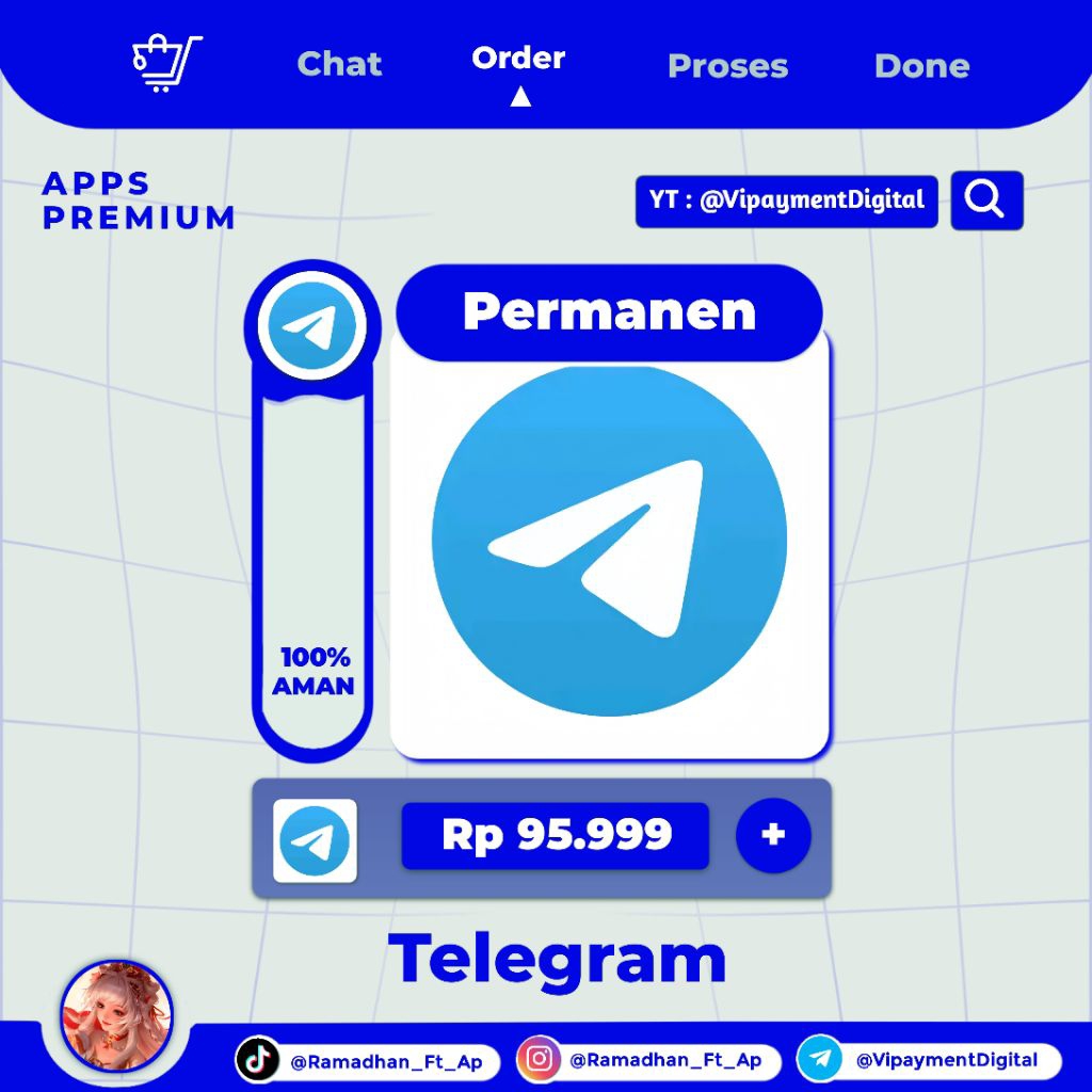 TELEGRAM CENTANG BIRU