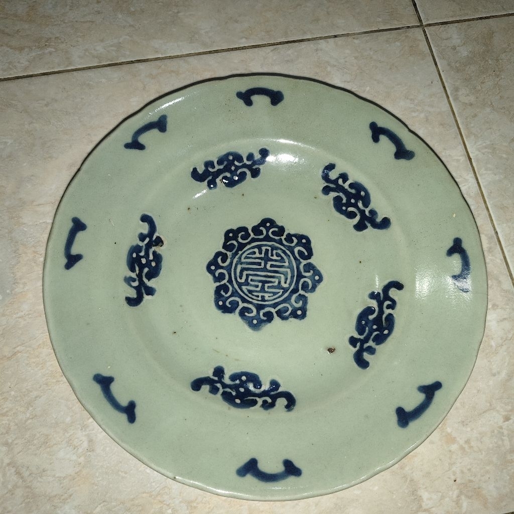 piring unik warisan mbah kuno langka sangat antik