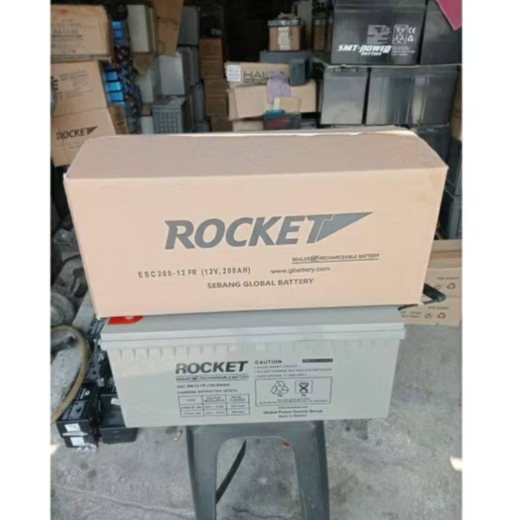 battery vrla roket 12volt-200 ah new