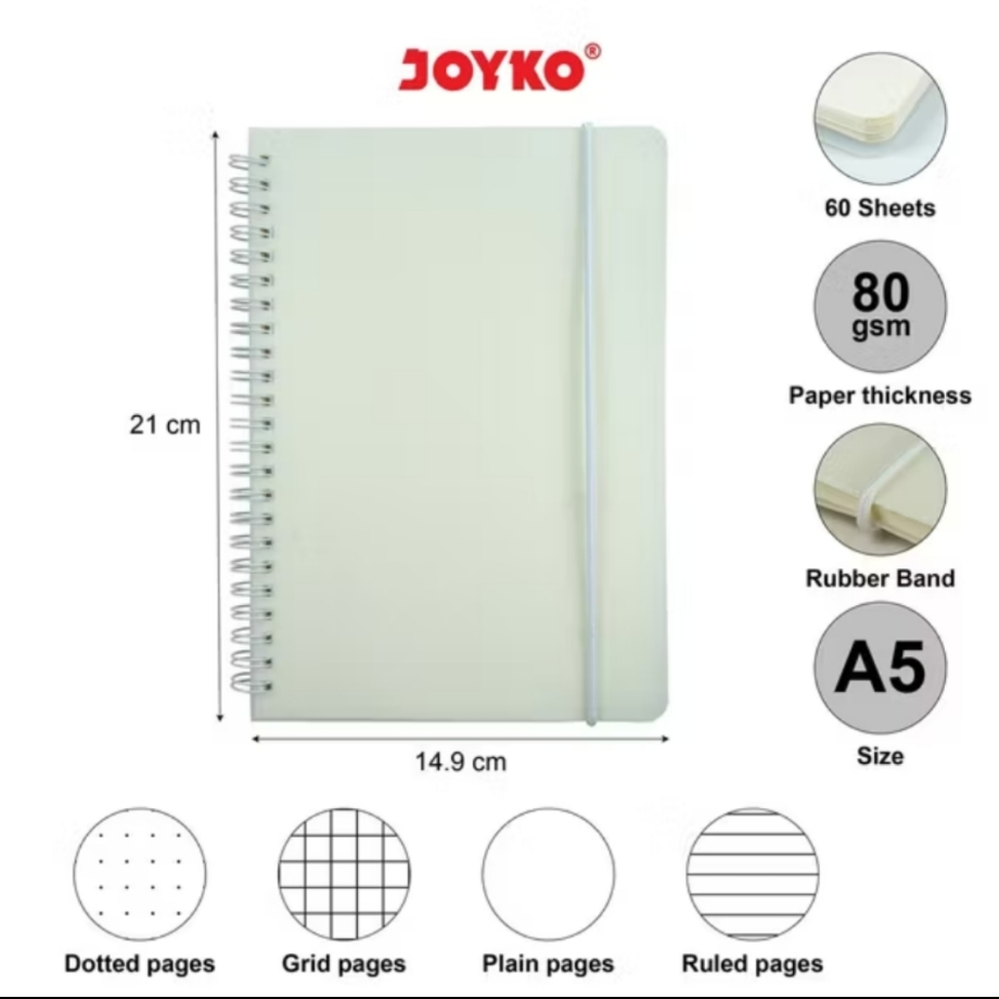 

Joyko Notebook NB-700 Diary Agenda Buku Catatan