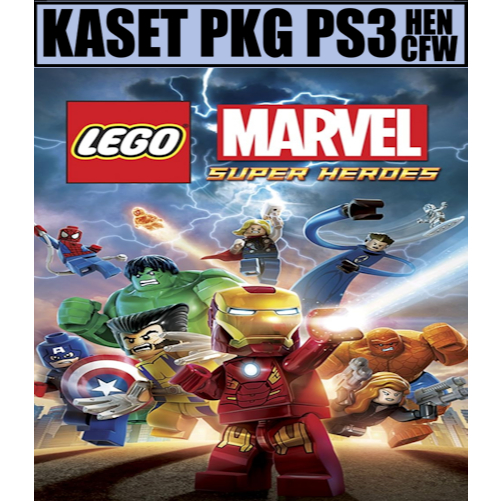Kaset pkg ps3 LEGO Marvel Super Heroes