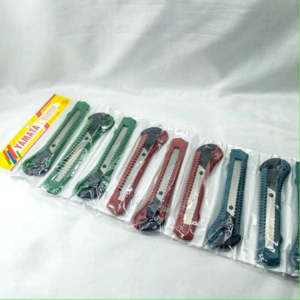 

pisau cutter isi 12 pcs pisau kater murah grosir