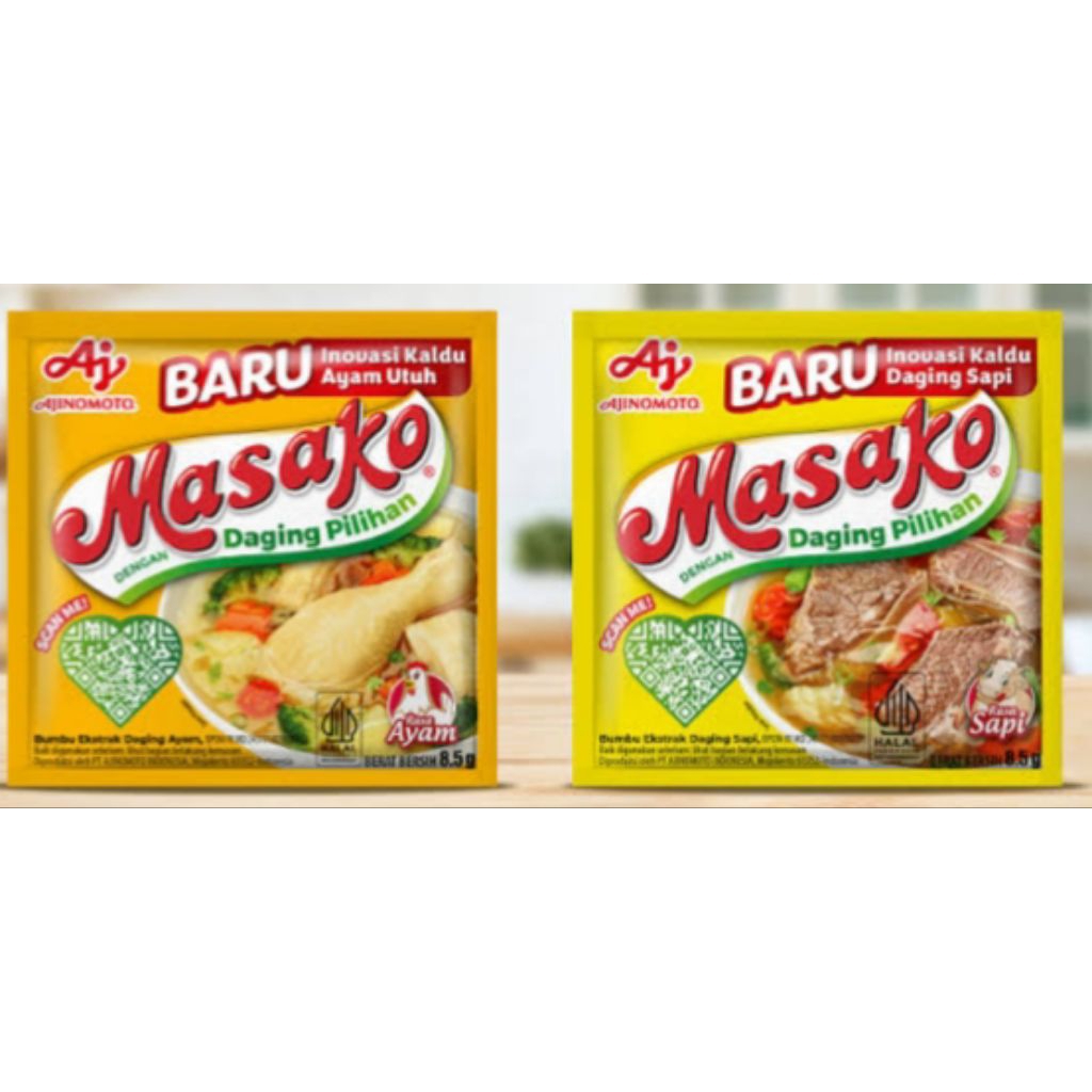 

Masako Rasa Ayam Masako Rasa Sapi 1 Pcs
