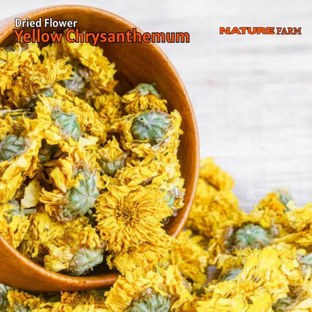 

Nature Farm Premium Yellow Chrysantemum Tea / Teh Bunga Krisan Kuning Kering 250gr 500gr 1kg