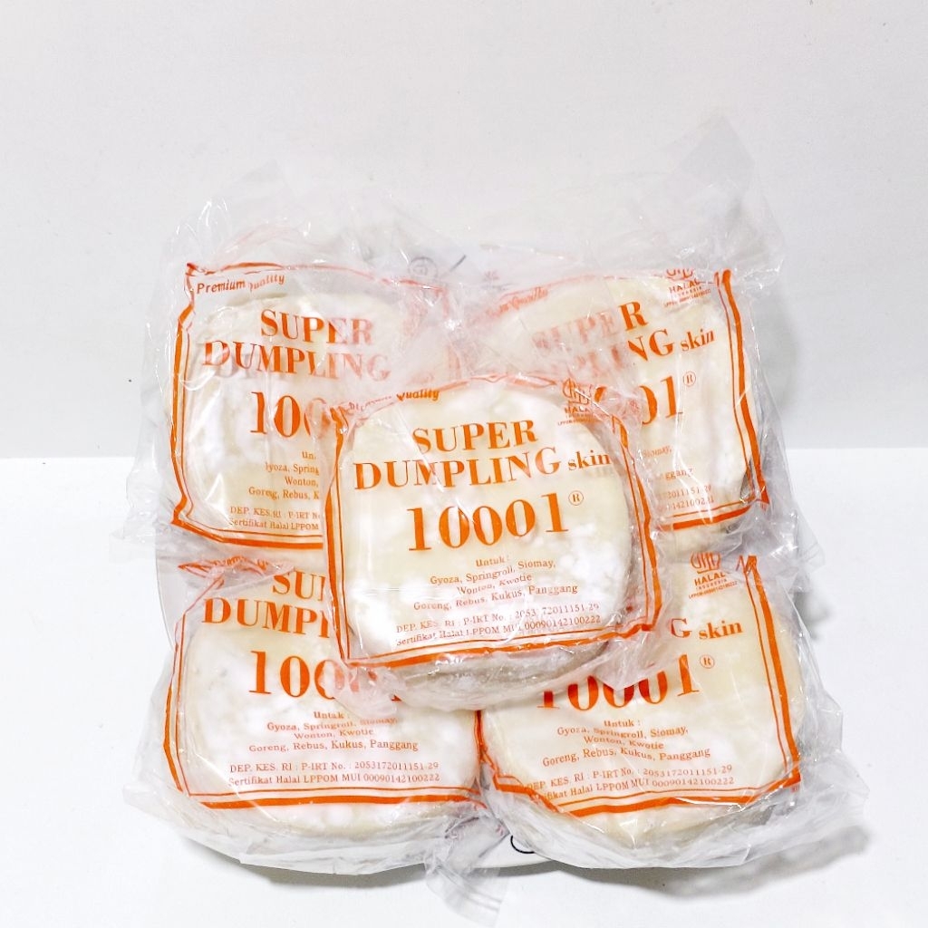 

KULIT DIMSUM 10001 ISI 50LEMBAR UNTUK : GYOZA,SPRINGROLL,SIOMAY,WONTON,KWOTIE ( BISA UNTUK GORENG,REBUS,KUKUS,PANGGANG )