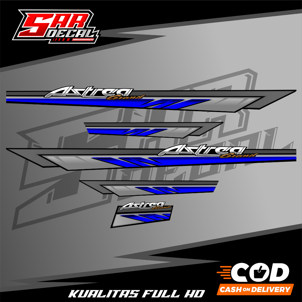 [COD] STRIPING ASTREA GRAND, STRIPING DREAM, ASTREA GRAND, STRIPING ASTREA TERBARU, STRIPING ASTREA