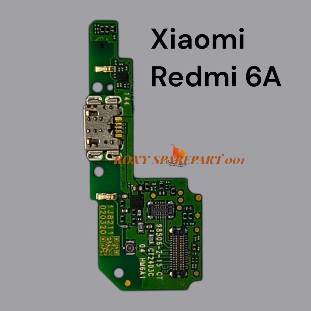 Xiaomi Redmi 6 / 6A Papan Cas / Konektor Charger Casan + IC Mic