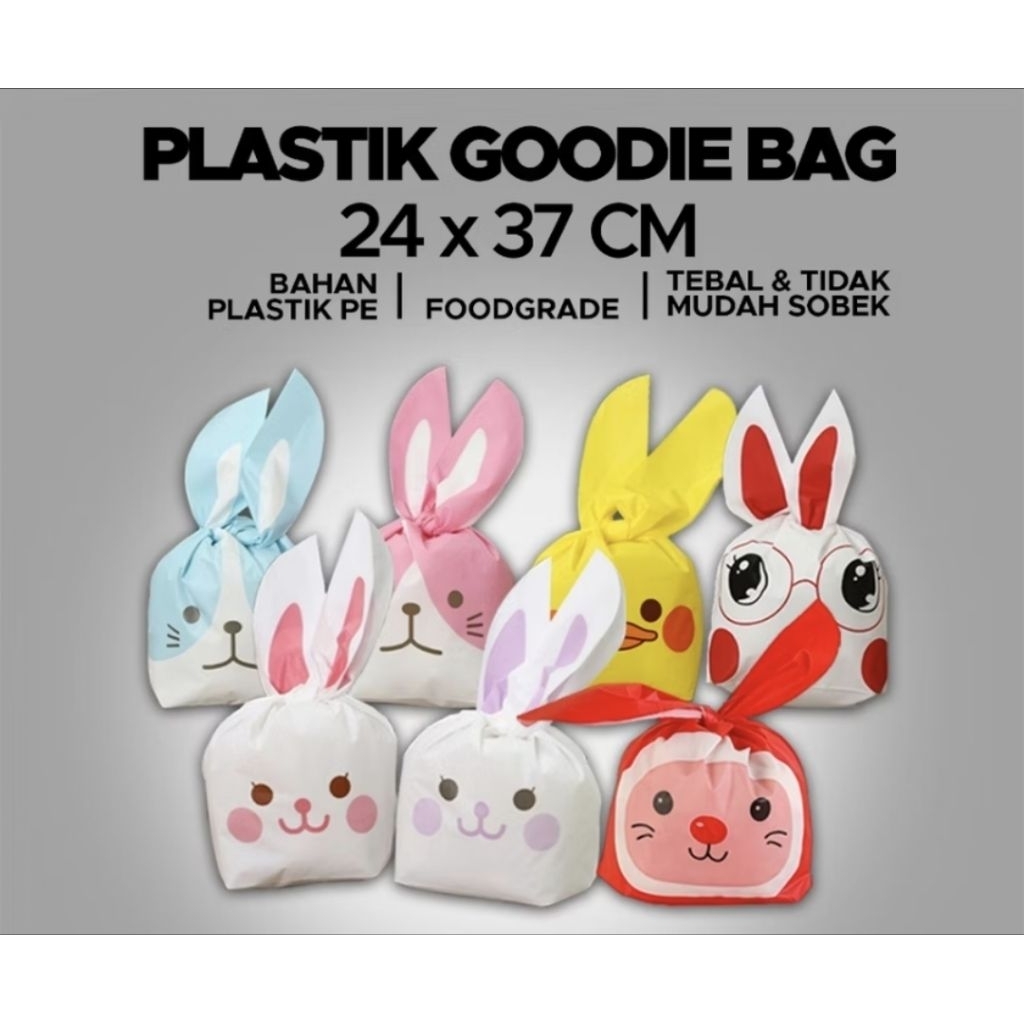 

PLASTIK GOODIE BAG KARAKTER BESAR 24x37cm ( kemasan plastik souvenir )