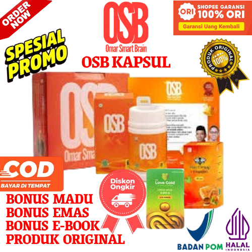 Vitamin Otak OSB Untuk Anak & Dewasa 100% Original