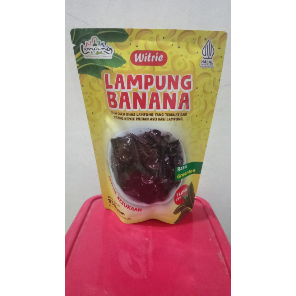 

WITRIE - LAMPUNG BANANA 150 gr / OLEH OLEH LAMPUNG / BANANA CHIPS LUMER