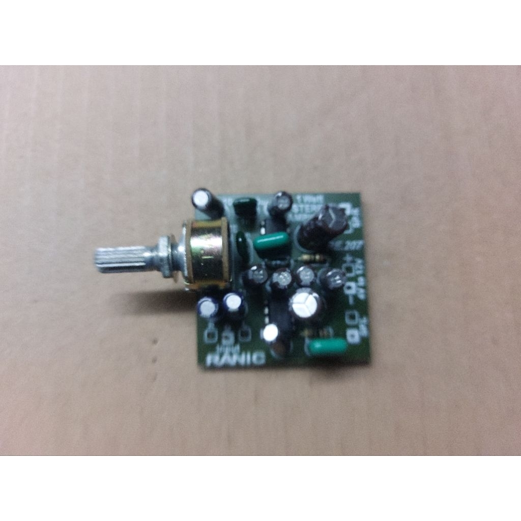 Kit Mini Power Amplifier LM386 Stereo Plus Volume