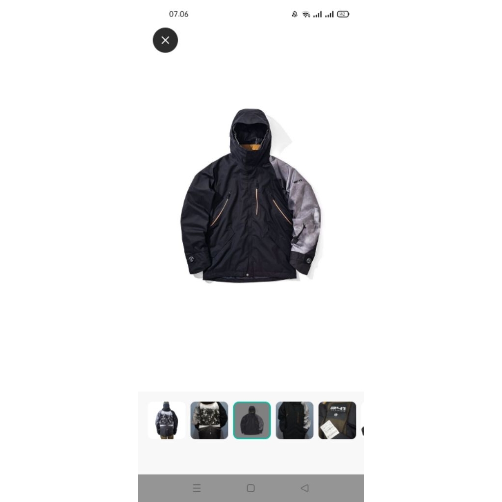 Rekber Jaket Snowboarding 241