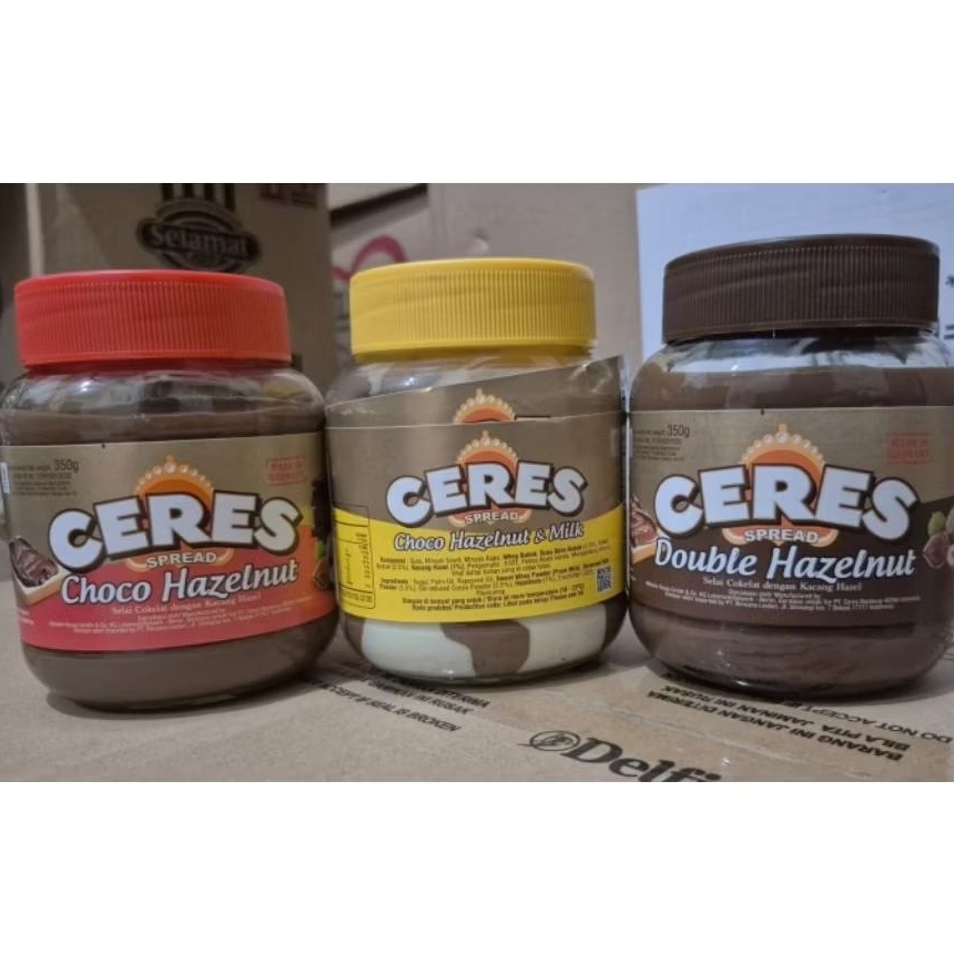 

Selai ceres choco hazelnut 200gr