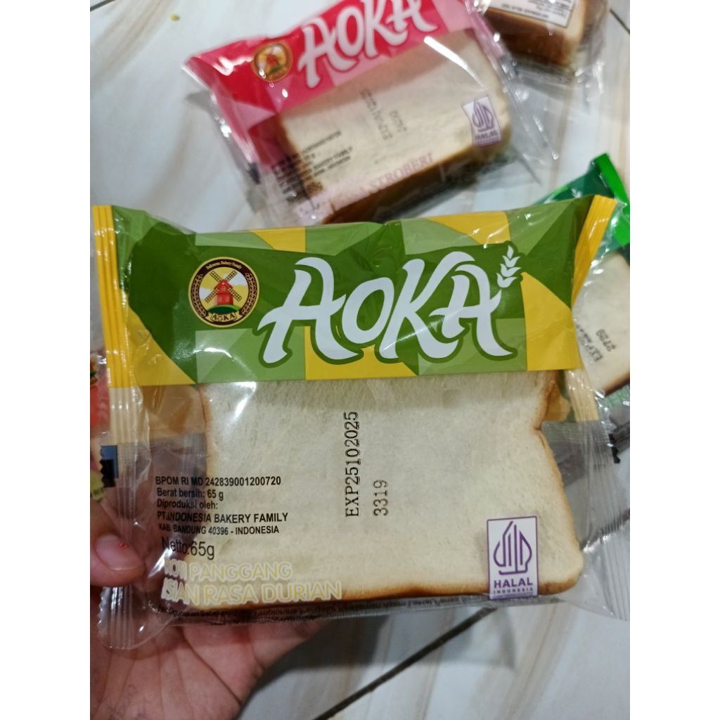 

Roti Aoka Panggang Sandwich lumer